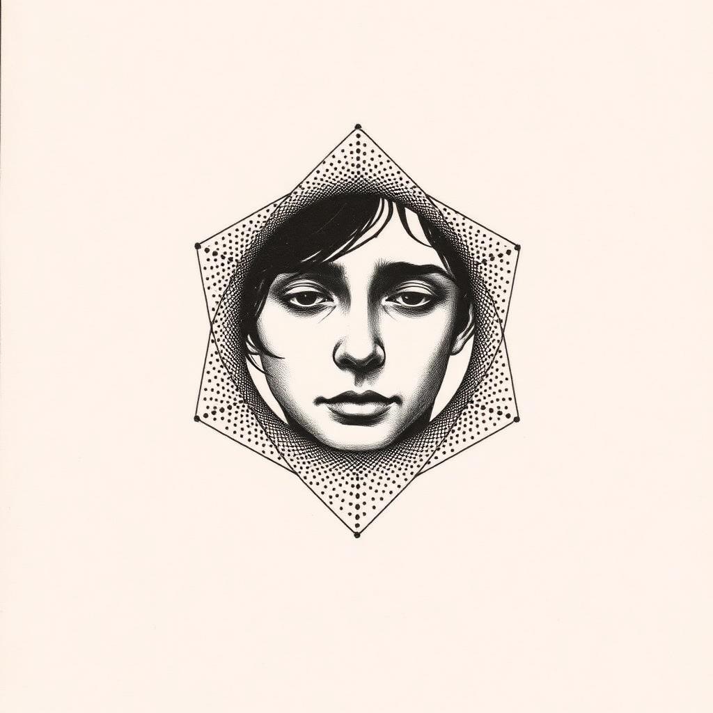 Cover illustration for The Model and the Mirror